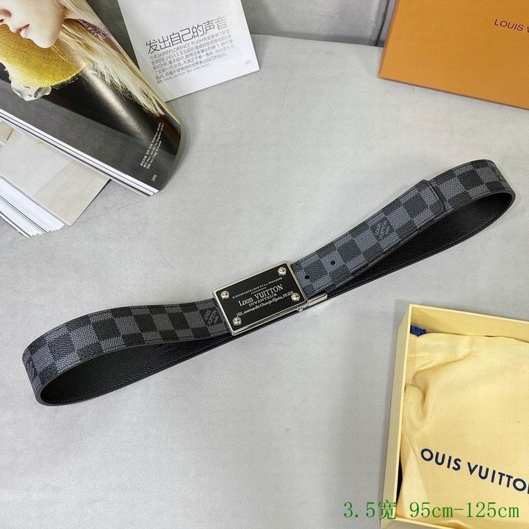 LV Belt 35mmX95-125cm 7D (70)